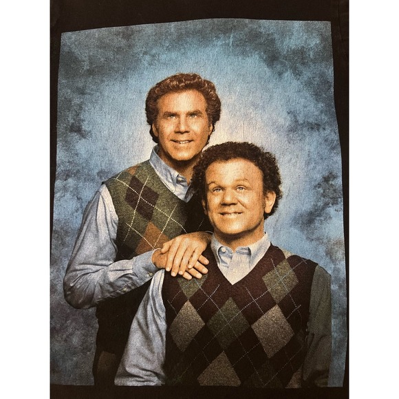 Women's STEP BROTHERS Black Short Sleeve Graphic‎ Tee Shirt Size Small - Picture 3 of 8